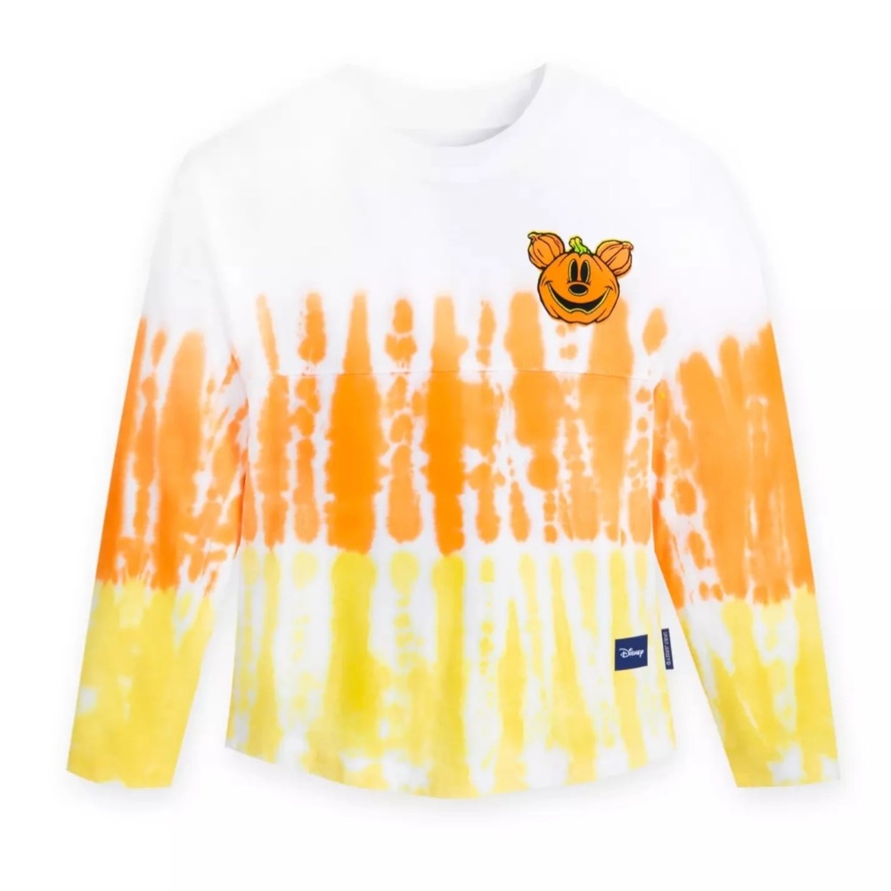 Disney Parks Mickey Mouse and Friends Halloween Candy Corn Spirit Jersey Kids XL